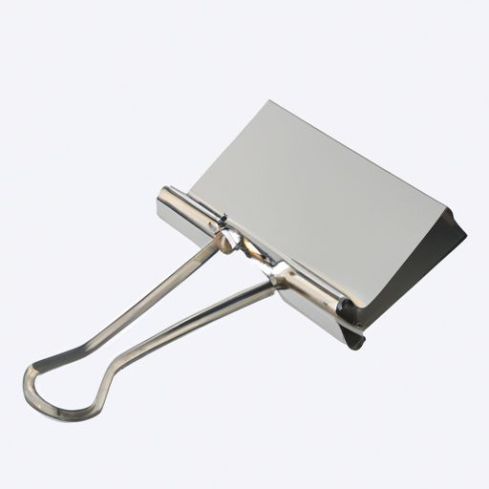 fasteners wholesale custom office appliances Binder high quality clip silver metal paper folder