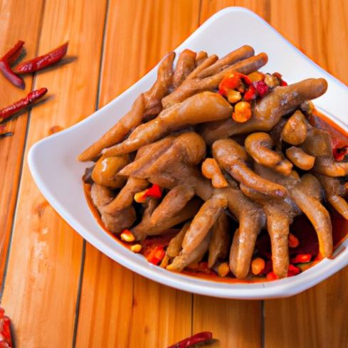 braised food Spicy chicken feet Meat soybean snacks spicy Snacks Yummeet wholesale OEM/ODM