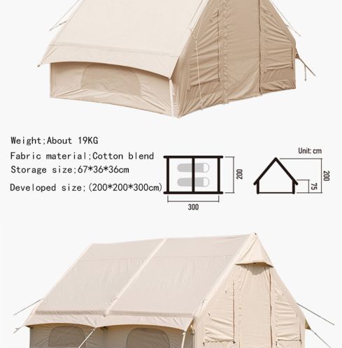 tenda impermeabile per 4 persone