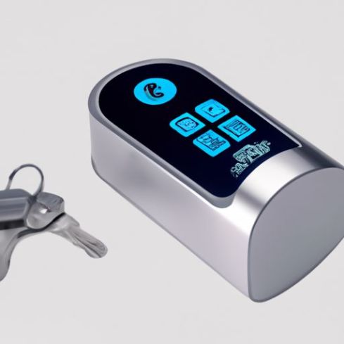 Fingerprint Padlock Mini Size key switch Smart Lock for Cabinet Drawer Luggage for gift Keyless USB Charge Zinc Alloy