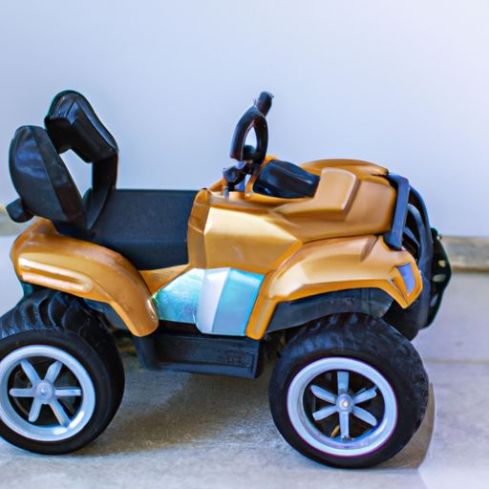 Mini Koperen Speelgoedauto Vierwielige rollator rit op speelgoedauto 1-6 jaar oude baby Cross-country rit op ATV-auto voor kinderen 2022 nieuwe kinderen