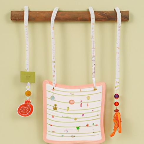 Cotton Natural Babies Infants 1 baby activity gym Hanging Sensory Toys Activity Mat Wooden Baby Play Gym Activity Foldable Frame Hanging Bar Organic