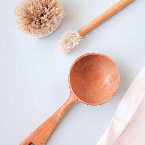 Natural Dish Scrub Natural Detergent tools for Bamboo Sisal Fiber Pot Dish Brush for Kitchen Cleaning Eco-Friendly Brush