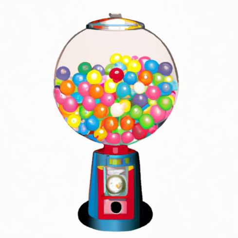 Candy Gumball Toy Bubble ball vending machine Bouncy Ball vending Machine coin operated mechanical