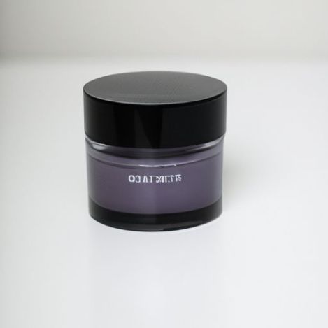 Proof Violet Black Straight mouth cosmetic Glass Jar with Childproof Lid 2oz 3oz Smell