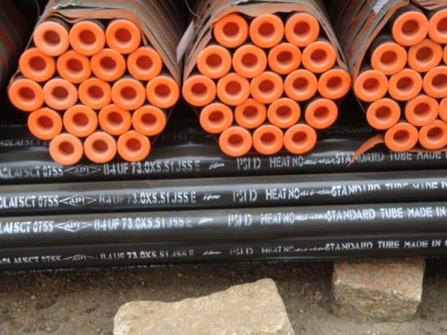 Warehouse Oil Gas Well Tube API 5CT J55, K55, N80, L80, T95, P110, Q125, OCTG Carbon Seamless Hydraulic Cylinder Mechanical Structure Casing Tubing Drill Pipe