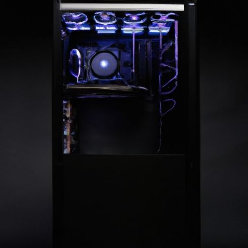 Computer Cabinet Gaming case with with 6 Synchronous ARGB Light Strip 192-8 PC chassis ATX