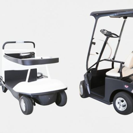 Storage & Transport Golf Pull Car push pull cart with Electric Golf Cart Trolley Board Completely Hands-free Easy