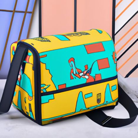 bolsa tendência bolsa mensageiro estampada bolsa crossbody grande 2021 peito de lazer masculino