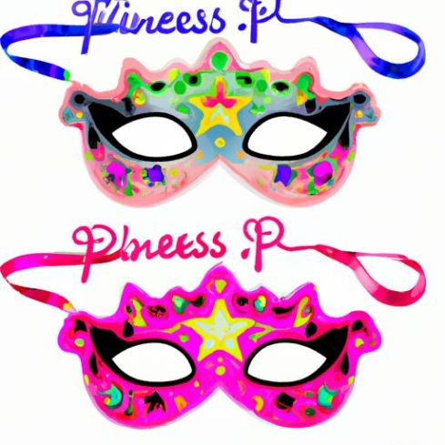 princess party eye masks with app New design Elegant carnival masquerade