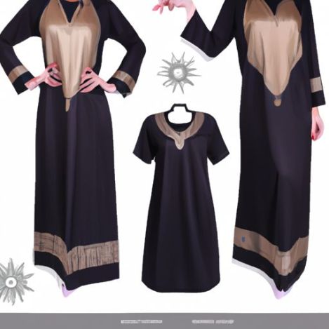 Muslim Clothing&accessories Middle East Arabic Dresses vacation bikini outerwear Gilding Diamond Abaya Women Muslim Dress Samcci Autumn Winter Traditional