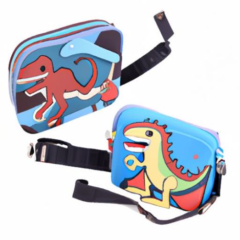 for Boys Dinosaur Crossbody Small childrens chest Bag for Children's Fashion Zero Wallet New Children's Waist Bag