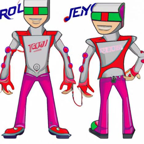 Kostum untuk dewasa Hola jerry maskot kostum maskot robot disesuaikan/maskot