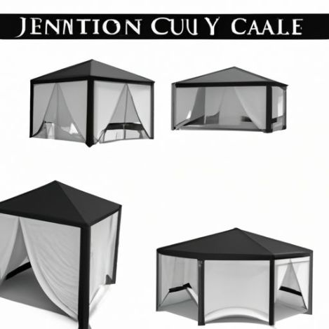 Advertising Folding Gazebo Customization Trade Show luxury cabin house Tent Logo Print 10x10ft Canopy Tuoye Outdoor Portable