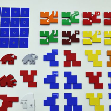 Mainan Model Puzzle 3D set STEM Kit bermain blok bangunan plastik intelektual bangunan untuk perakitan DIY pendidikan anak-anak