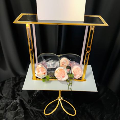 stand flower table decoration plastic charger centerpieces table decorations acrylic blackplates wedding band ring for women rectangle gold centerpiece