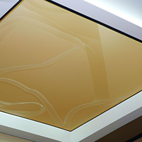 square ceiling plastic panel deadening insulation living room bedroom decorationpvc ceiling tile High quality ceiling