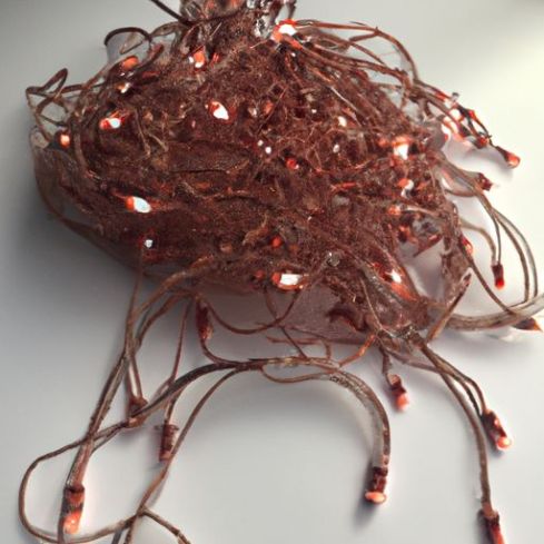 5M Copper Wire Holiday Fairy Garland christmas wedding new Christmas Tree Wedding Party Decoration Natal Button Copper Wire 1M 2M 3M