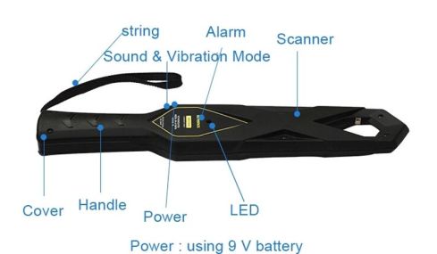 super scanner v hand held metal detector