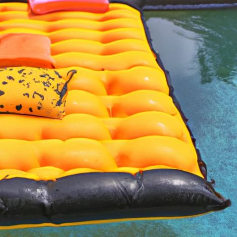 pool raft tub sunbathing pool for closing winter inflatable floating bed row with pillow Outdoor blow up tanning