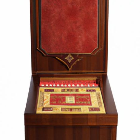 Baccarat Walnut Color High Quality Customized yh 10 players Gambling Poker Card Table Can Be Equipped With A Display Screen Casino Table In