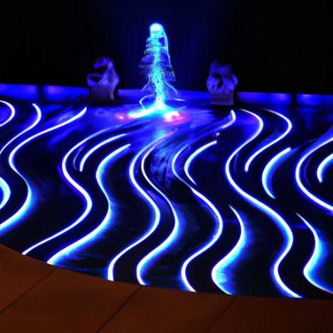 dry deck dancing 27watts 36W fountain 3d led fountain sculpture motif lights with control 316L stainless steel rgb underwater
