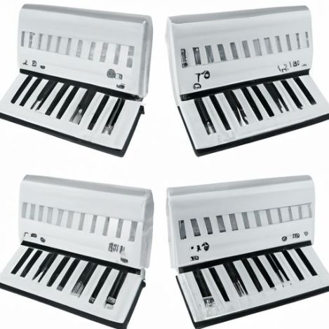 3 Registers White Accordion type plastic White Gold Grill Accordions Musical JB3412C SEASOUND Factory 34 Buttons 12 Bass