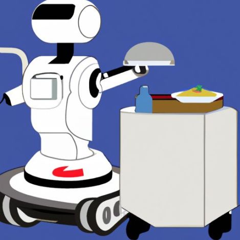 Robot di sicurezza robot cameriere con controllo remoto Robot intelligente per la consegna di cibo ospedaliero DF-DR3 Navigazione automatica