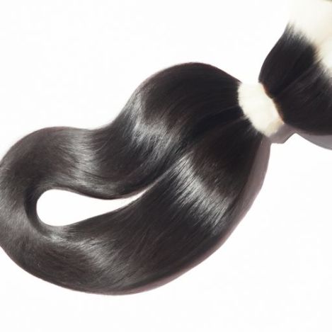 Extensions Weft 100% Human Hair Bundles hair thin skin Black Color Wavy Double Weft Hair Hot Selling Human Hair