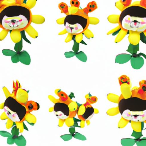 Toy Electric Repeat Dancing Soft wholesale cute Stuffed Plants Animal Sunflower Toys For Kids Christmas Gifts QS Customiozed OEM Plush Doll