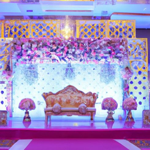 Moroccan Style Wedding Stage Decoration wedding stands backdrop Stunning Western Style Reception Stage Gorgeous Asian Wedding Reception Stage Setup