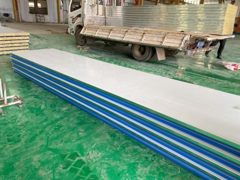 What are the material and process characteristics of sound insulation panels?