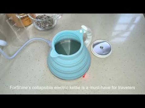 travel foldable electric kettle 110v 240v Chinese Best Manufacturer,silicone collapsible electric kettles with fast shipping options custom order