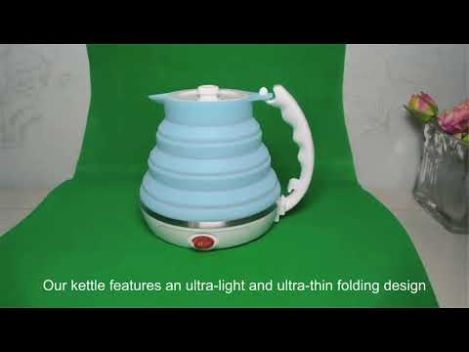 travel kettle and cups China Wholesalers,folding silicone kettle Chinese Supplier