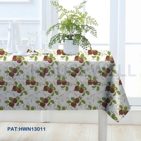 Solid Color Jacquard Fabric Party Tablecloth, Waterproof, Easy to Clean , Quick Dry