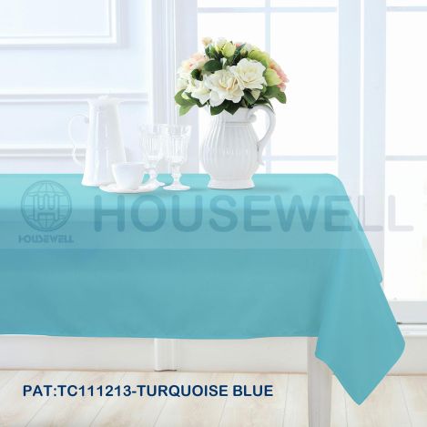 Solid Color Polyester Tablecloths, Easy to Clean, No smell,Mildew Resistant , Comfortable to touch