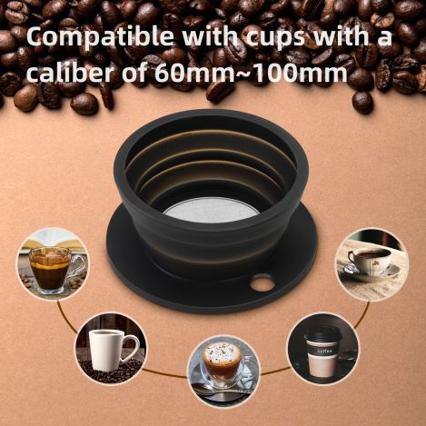 Kaffeetüte zum Übergießen von China Company, Mini-Camping-Kaffeemaschine China Maker, zum Übergießen von Camping-Kaffee aus chinesischer Fabrik