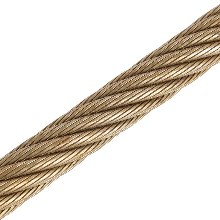 thin steel cable