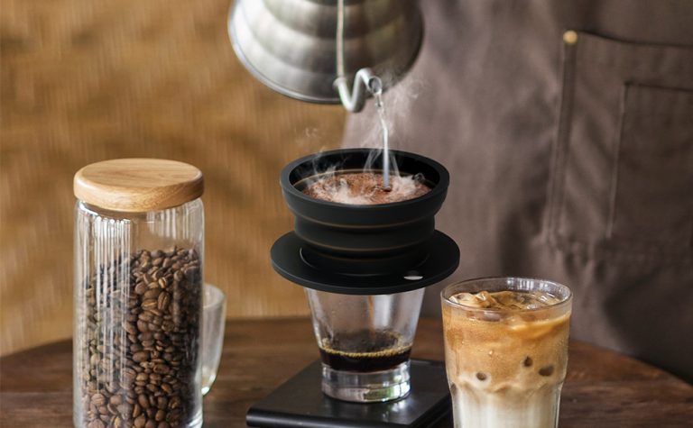 a maneira mais fácil de fazer café para acampar, viajar e despejar sobre o gotejador Best Maker, despejar sobre o café nas proximidades Melhor fábrica