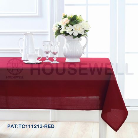 Toalha de mesa de poliéster Jacquard Premium, repelente de água, resistente a mofo, resistente, confortável ao toque