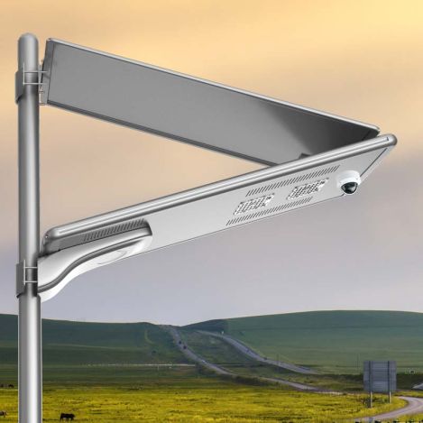 Affordable Integrated Solar-powered Street Lighting System,All-in-One Solar Street Lighting System I