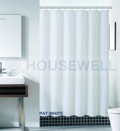 Jacquard Fabric Shower Curtains, Water Repellent, Heavy Duty,Comfortable to touch